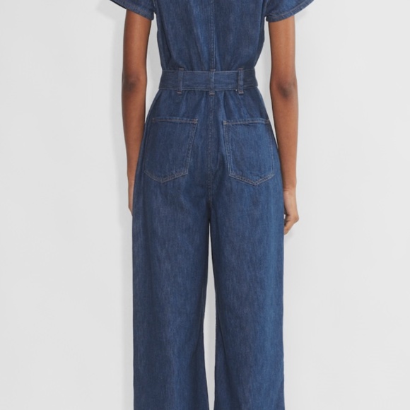 NWOT Aritzia Approach Denim Jumpsuit 00 - Picture 2 of 5